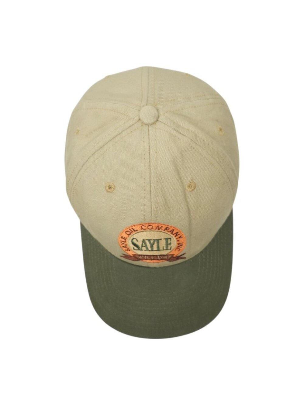 Sayle Oil Company Vintage Snapback Cap Hat Trucker Baseball Embroidered Logo - Picture 6 of 14
